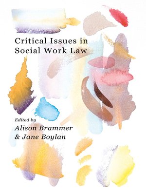 cover image of Critical Issues in Social Work Law